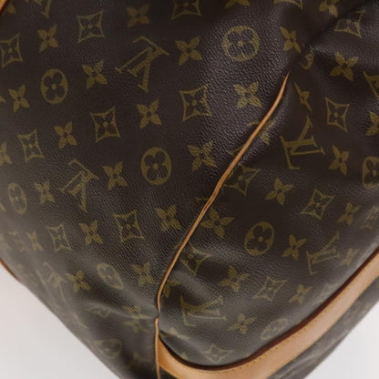 Louis Vuitton Sac Polochon Handbag Monogram Canvas, BROWN, CANVAS, Travel bag