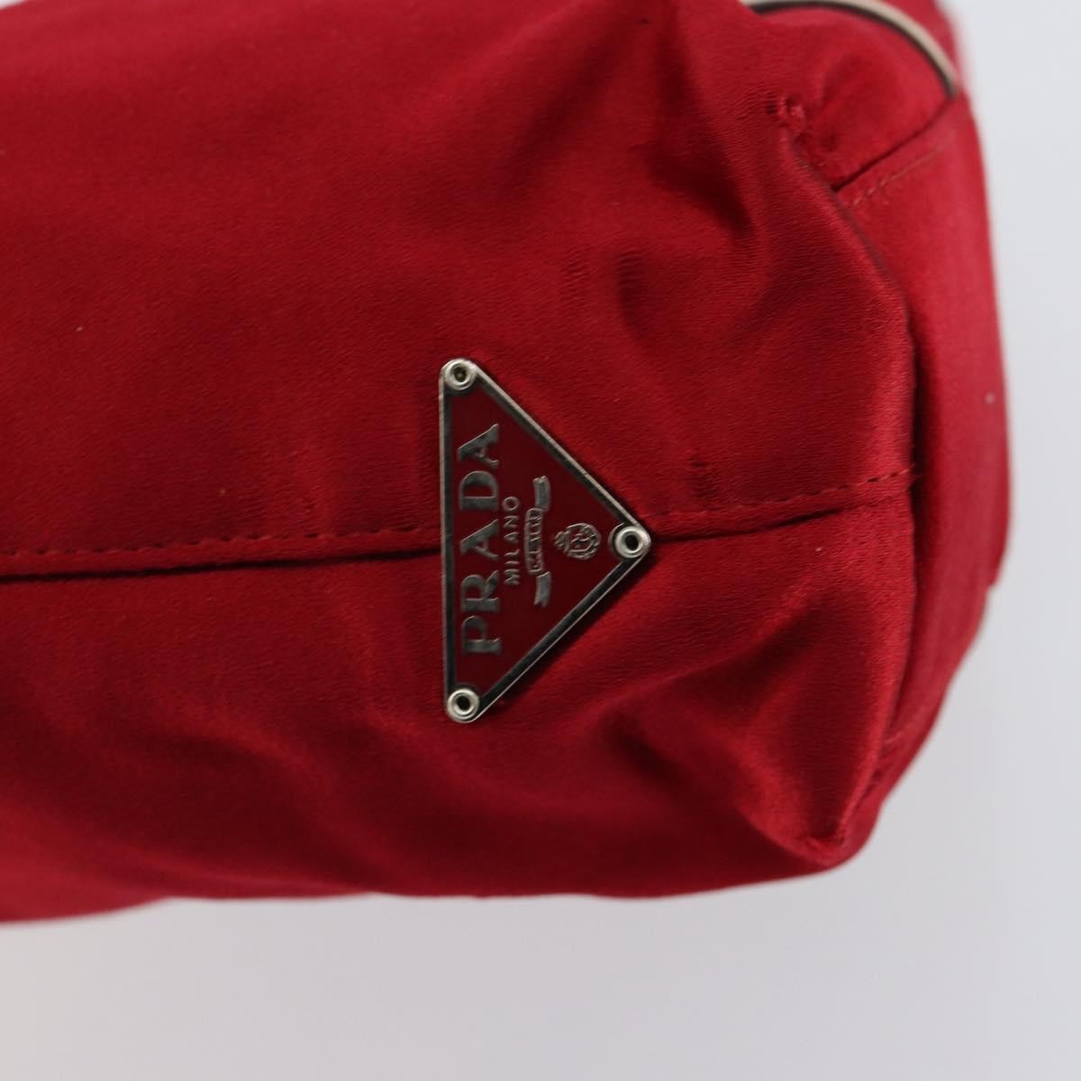 Prada Vintage Handbag Satin, RED, SATIN, Handbag