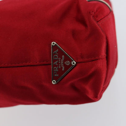 Prada Vintage Handbag Satin, RED, SATIN, Handbag