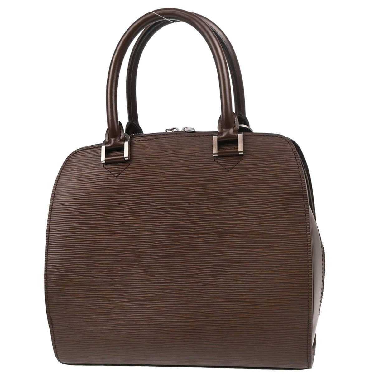 Louis Vuitton Pont Neuf Handbag Epi Leather, BROWN, LEATHER, Handbag