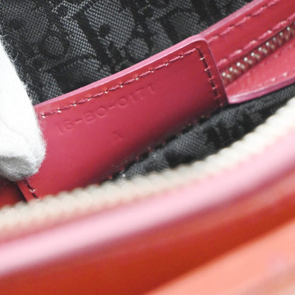 Christian Dior Vintage Lady Dior Bag Cannage Quilt Patent, RED, PATENT_LEATHER, Handbag