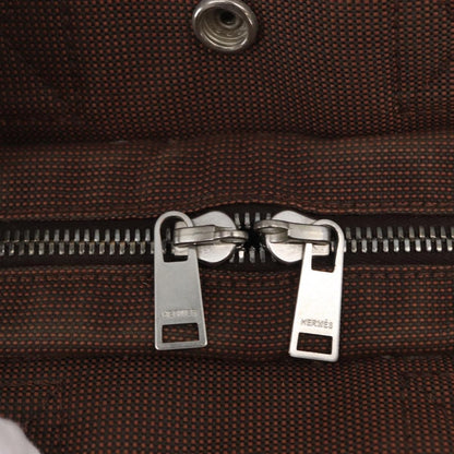 Hermes Fourre-tout Herline Fourre-tout Herline, BROWN, CANVAS, Tote bag