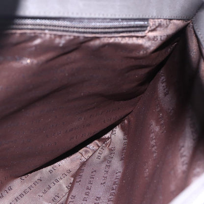 Burberry Nova Handbag Canvas, BROWN, PVC, Handbag