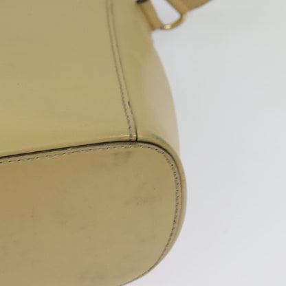Celine Shoulder Bag Leather, BEIGE, LEATHER, Shoulder bag