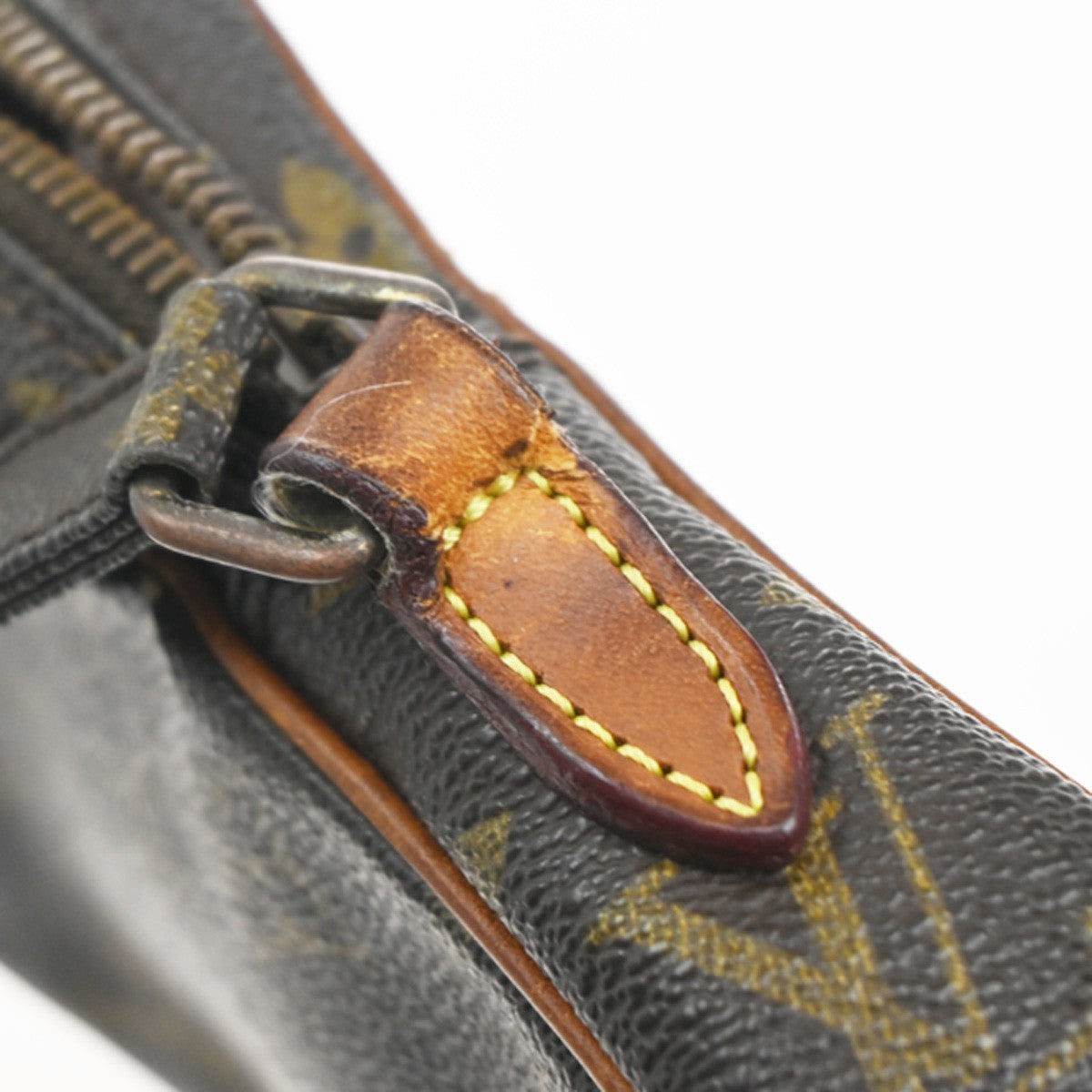 Louis Vuitton Danube Handbag Monogram Canvas, BROWN, CANVAS, Shoulder bag