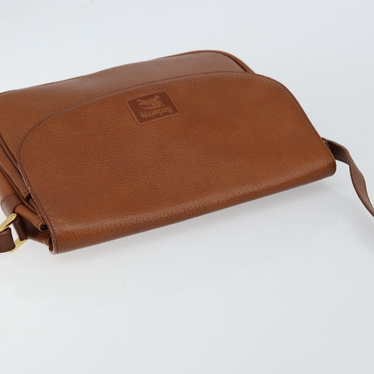 Burberry Flap Shoulder Bag Leather, BEIGE, LEATHER, Shoulder bag