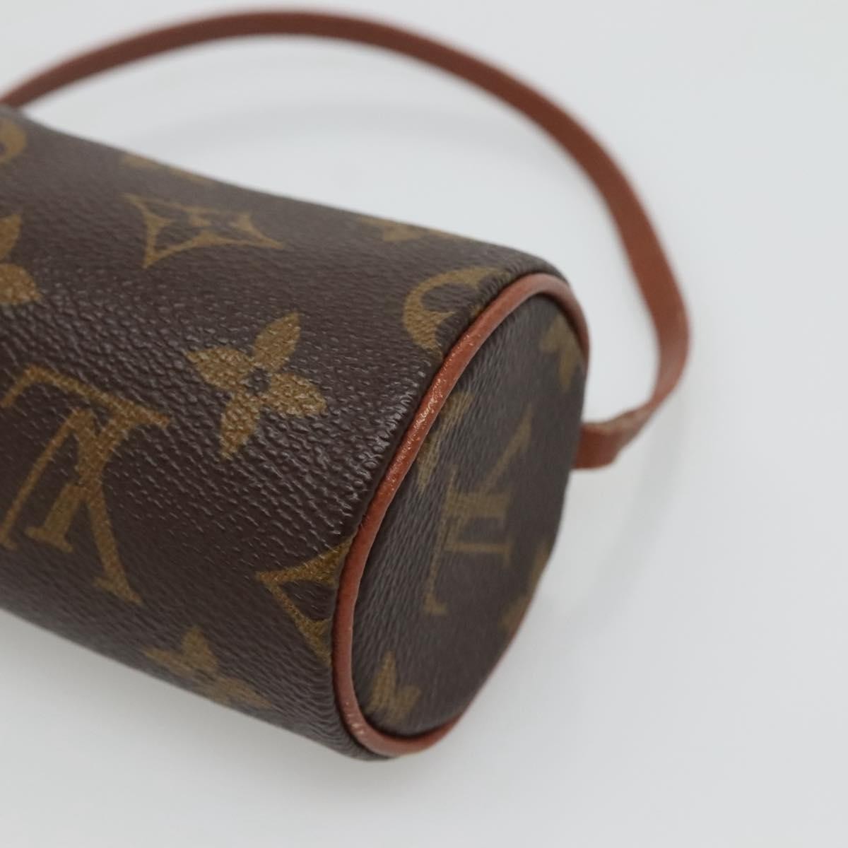 Louis Vuitton Papillon Pochette Monogram Canvas, BROWN, CANVAS, Handbag