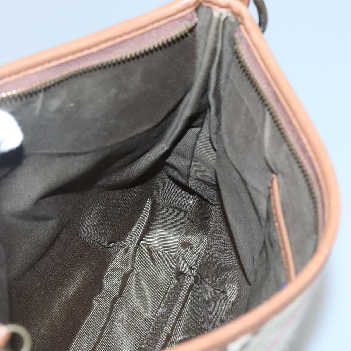 Burberry Nova check Shoulder bag Canvas, BEIGE, CANVAS, Shoulder bag