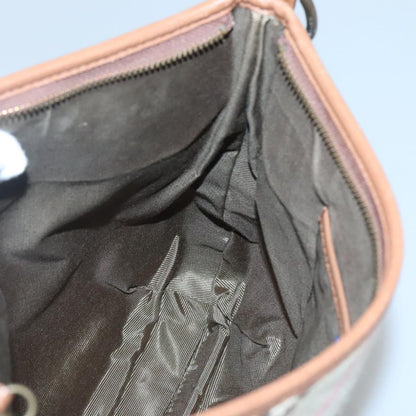 Burberry Nova check Shoulder bag Canvas, BEIGE, CANVAS, Shoulder bag