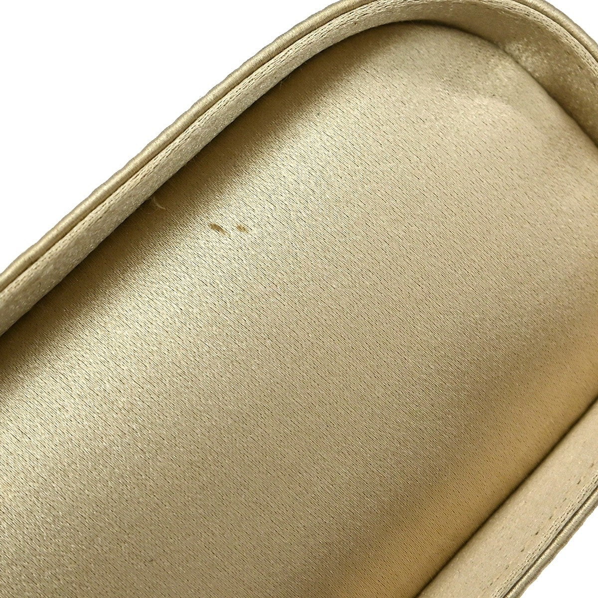 Salvatore Ferragamo Vintage Handbag Satin, BEIGE, SATIN, Handbag