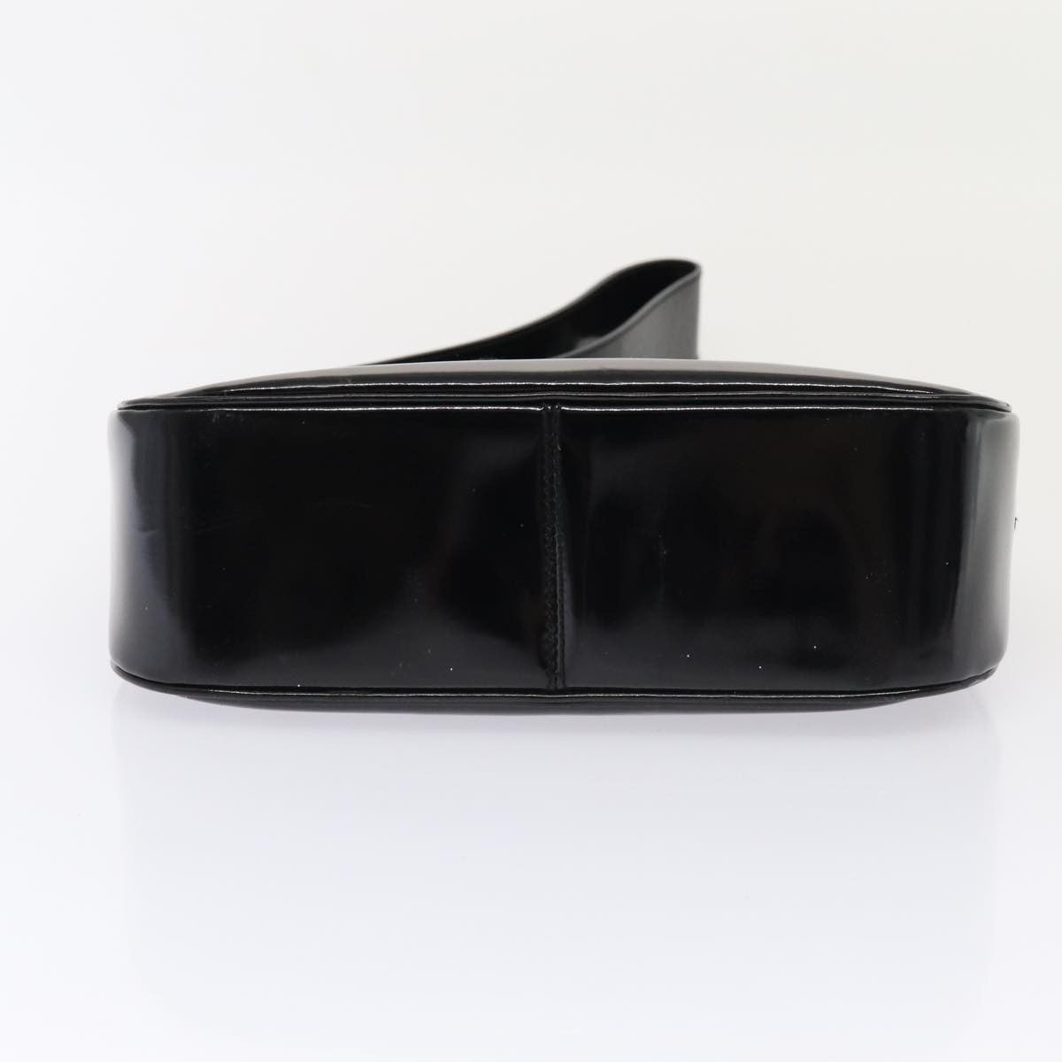 Salvatore Ferragamo Vala Shoulder Bag Patent Leather, BLACK, PATENT_LEATHER, Shoulder bag