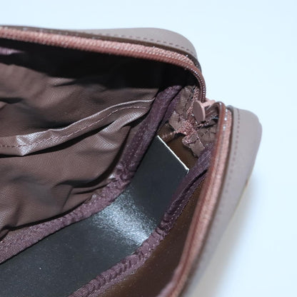 Burberry Nova check Pochette Canvas, BEIGE, CANVAS, Clutche & pouche