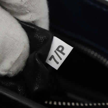 Prada Turnlock Crossbody Bag City Calf, BLACK, LEATHER, Shoulder bag