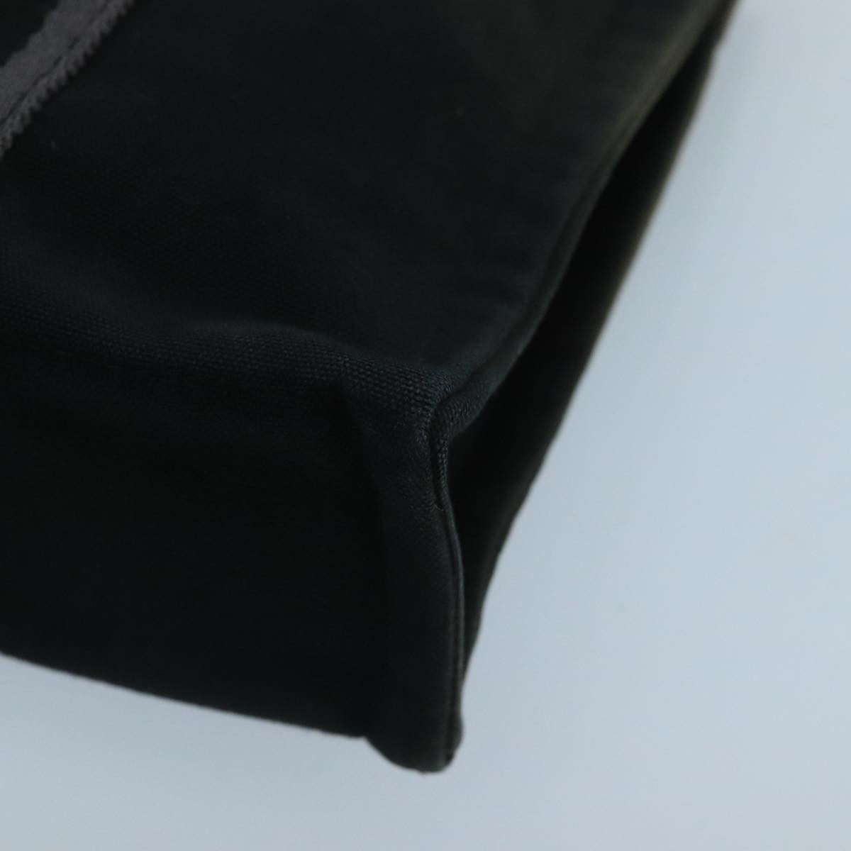 Hermes Fourre Tout Tote Canvas, BLACK, CANVAS, Tote bag