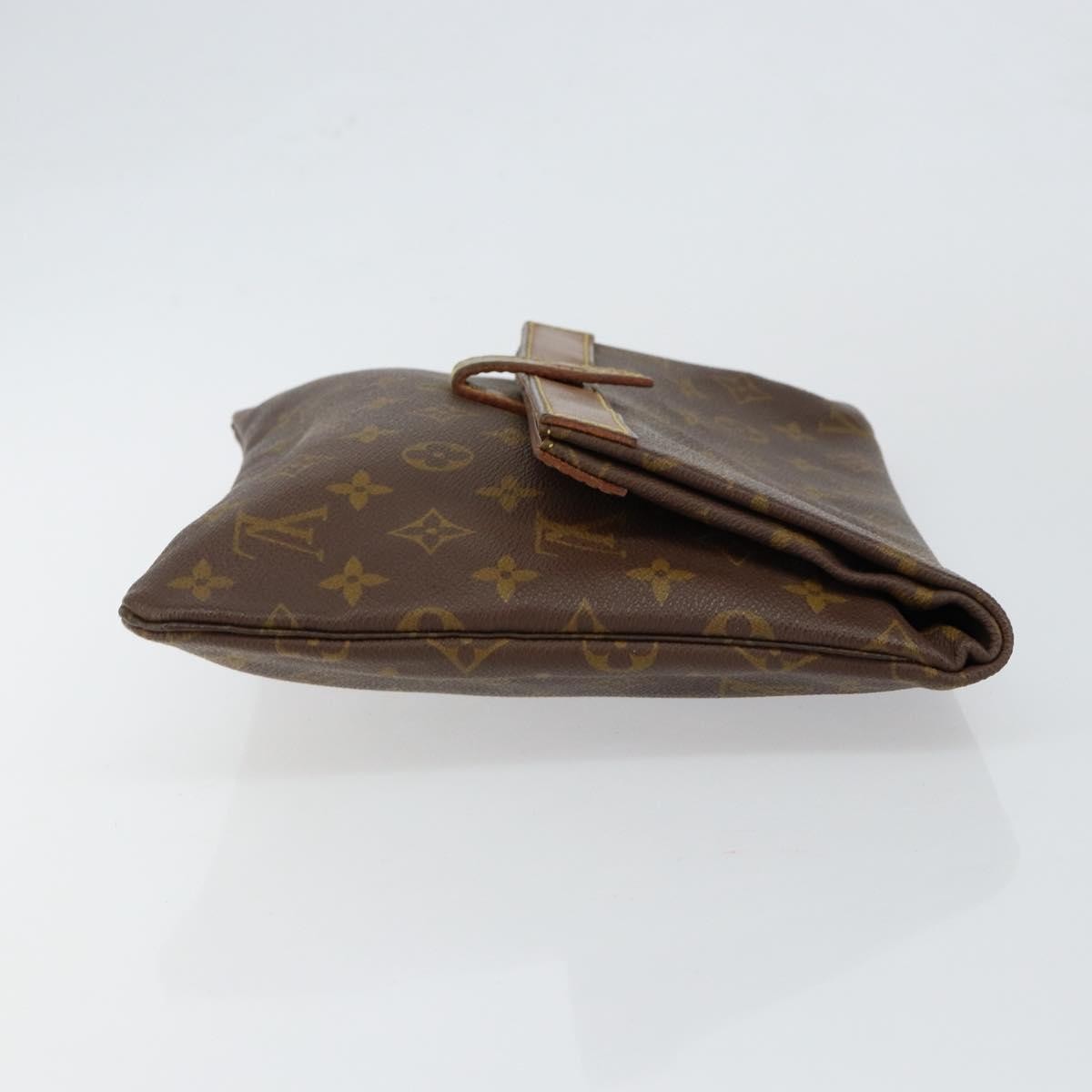 Louis Vuitton Vintage Document Holder Monogram Canvas, BROWN, CANVAS, Clutche & pouche