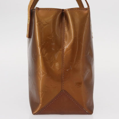 Louis Vuitton Reade Handbag Monogram Vernis, BROWN, PATENT_LEATHER, Tote bag