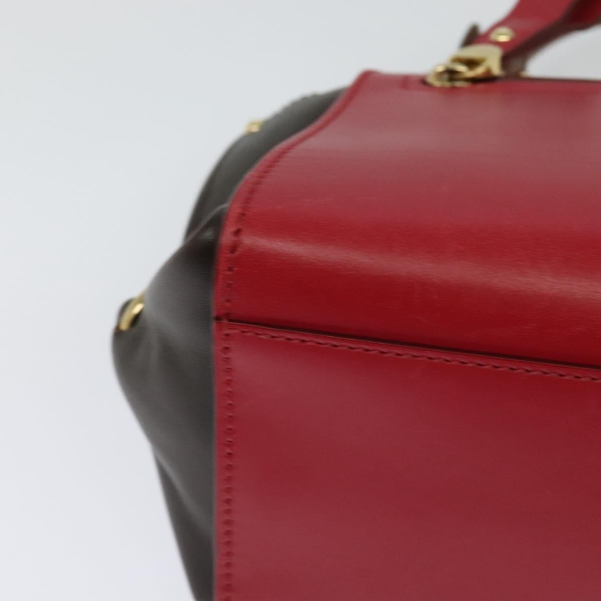 Salvatore Ferragamo Sofia Satchel Leather, RED, LEATHER, Handbag