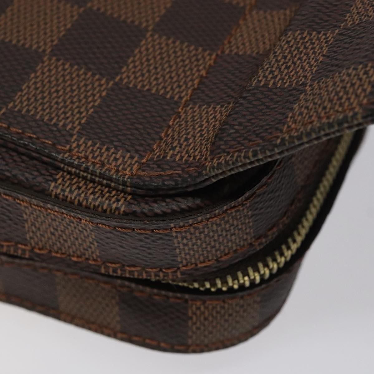 Louis Vuitton Geronimos Waist Bag Damier, BROWN, CANVAS, Shoulder bag