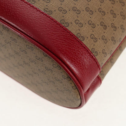 Gucci Doraemon Bucket Bag Printed Mini GG Coated Canvas, BEIGE, PVC, Shoulder bag