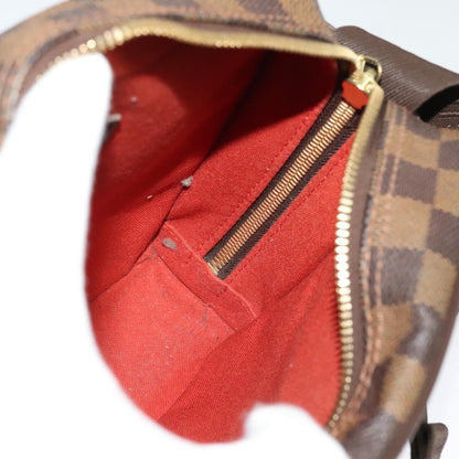 Louis Vuitton Olav Handbag Damier, BROWN, CANVAS, Shoulder bag