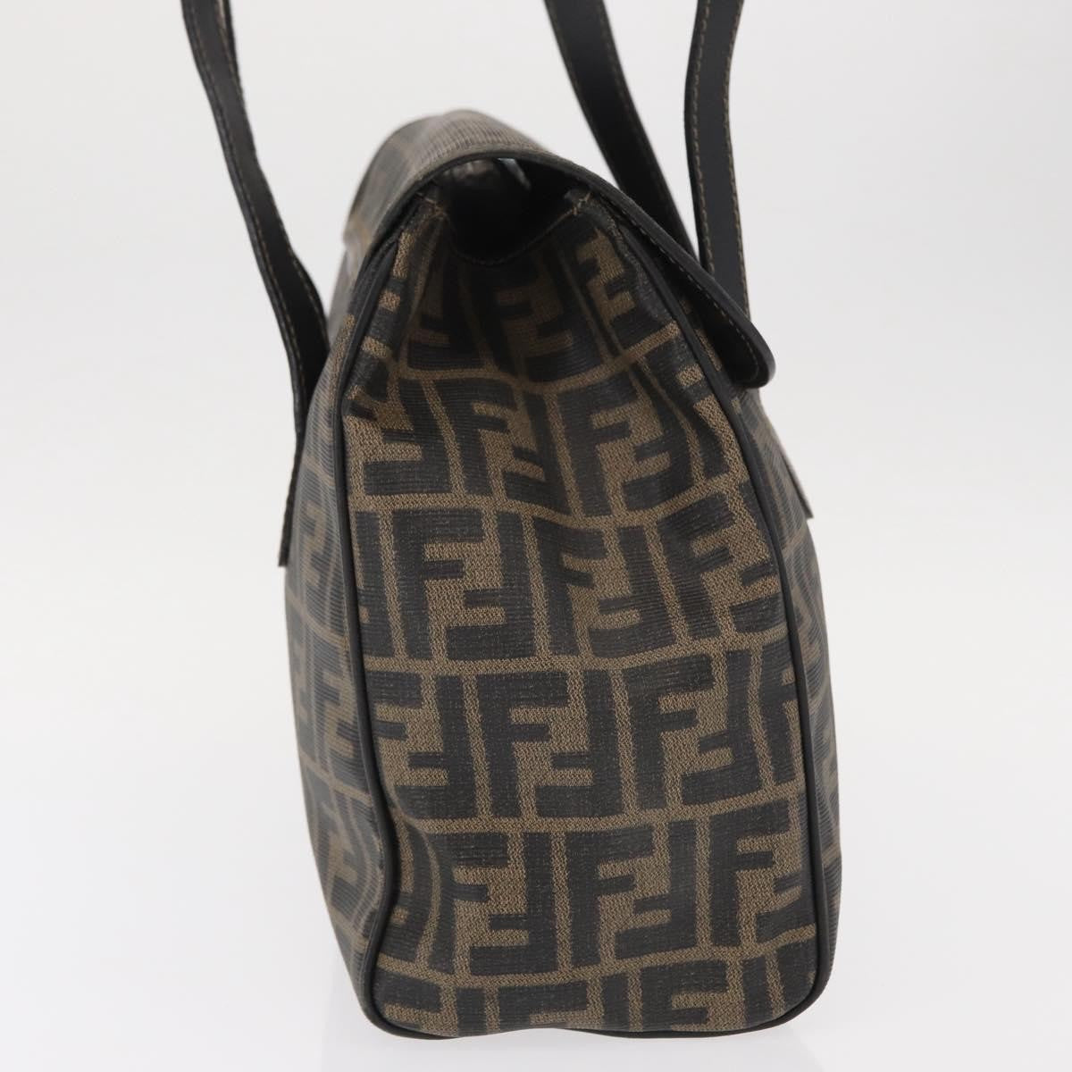 Fendi Zucca Tote bag Canvas, BROWN, PVC, Tote bag