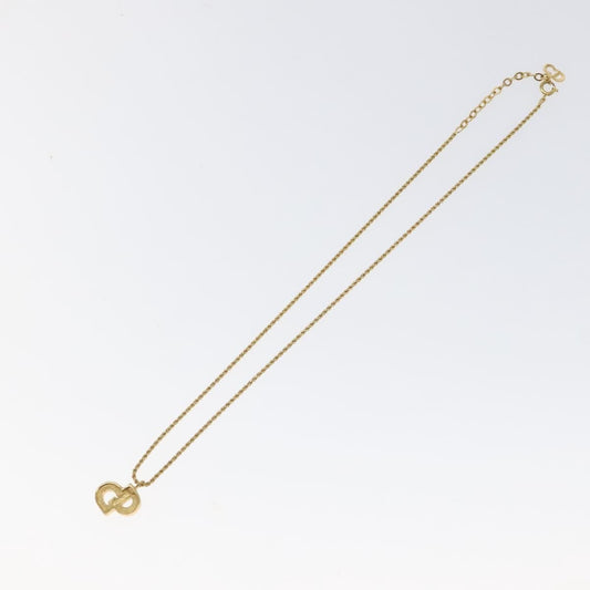 Christian Dior CD Pendant Necklace Gold-plated, GOLD, GOLD_PLATED, Necklace