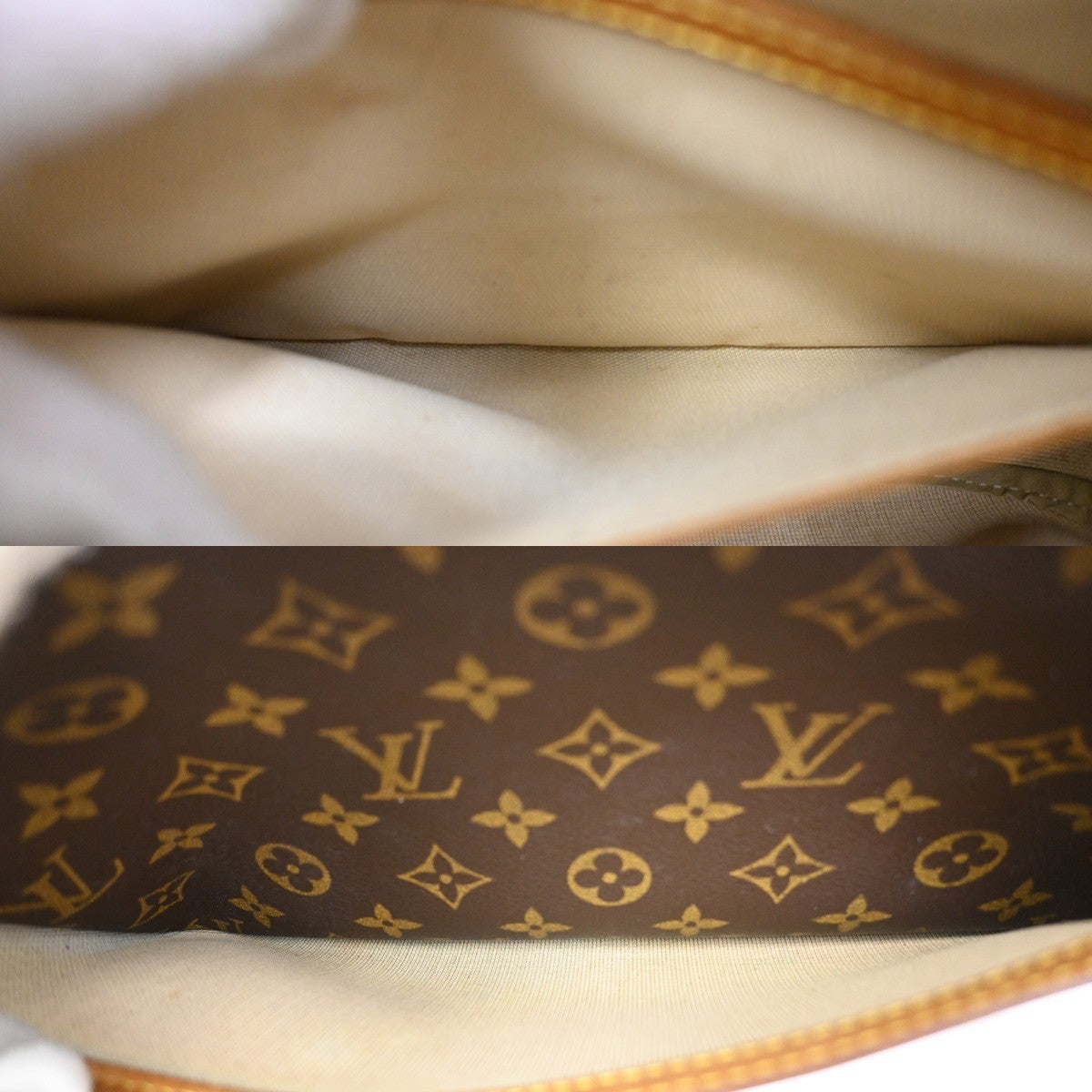 Louis Vuitton Reporter Bag Monogram Canvas, BROWN, CANVAS, Shoulder bag