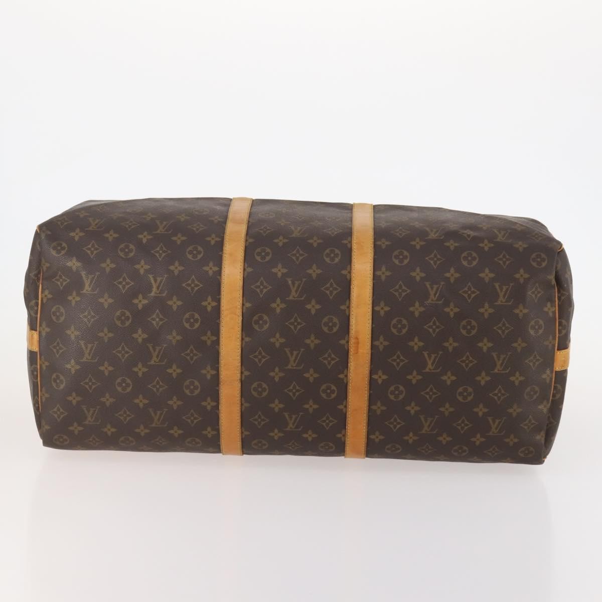 Louis Vuitton Keepall Bandouliere Bag Monogram Canvas, Brown, Canvas, Travel Bag