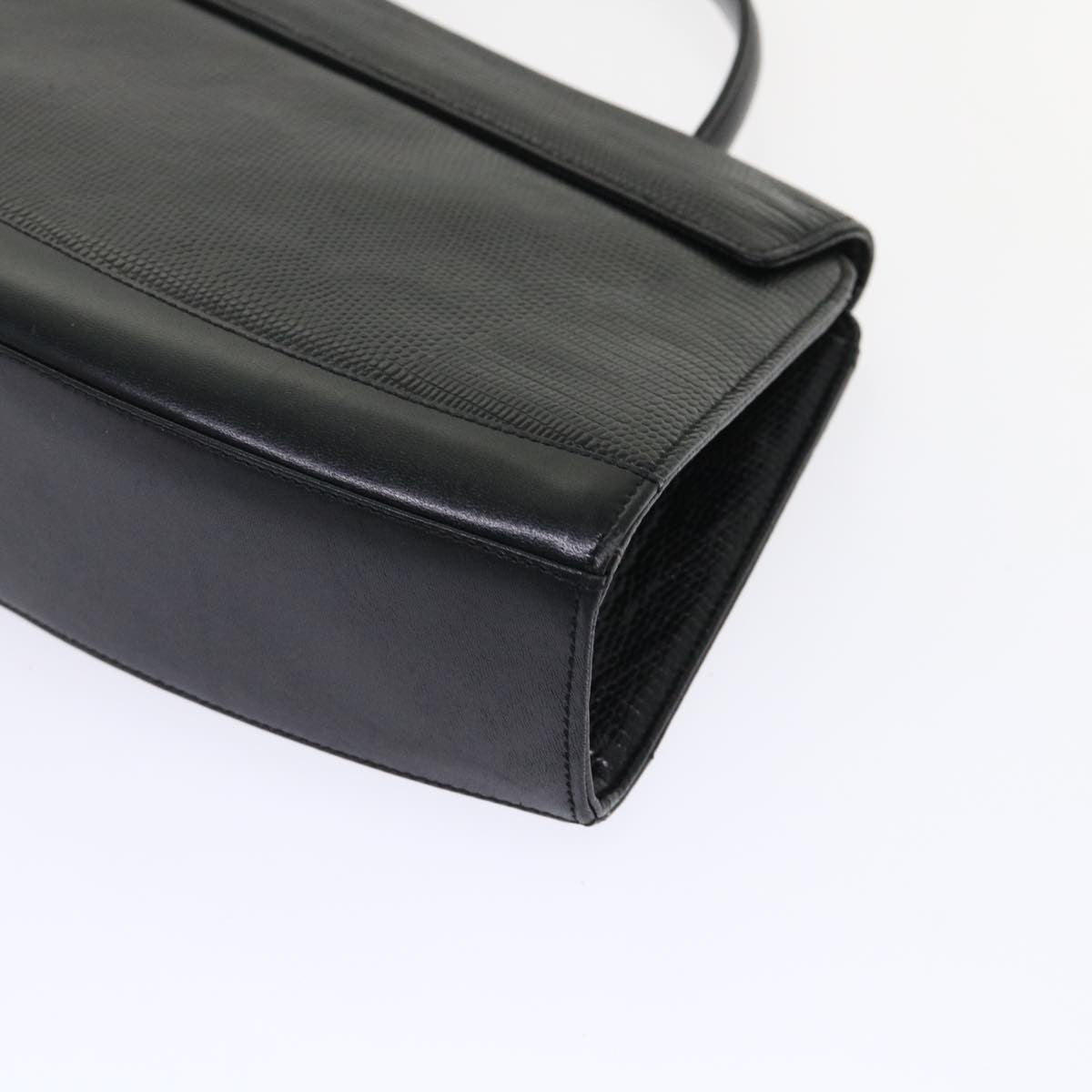 Givenchy Vintage Handbag Leather, BLACK, LEATHER, Handbag