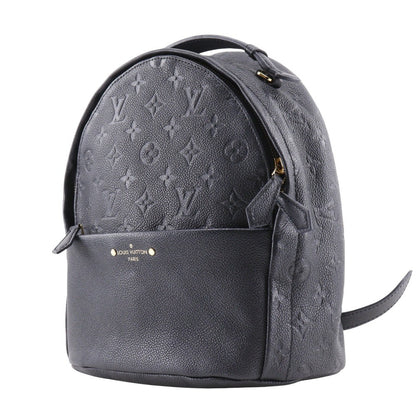Louis Vuitton Sorbonne Backpack Pins Monogram Empreinte Leather, BLACK, CANVAS, Backpack