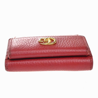 Gucci GG Marmont Wallet Leather, RED, LEATHER, Wallets
