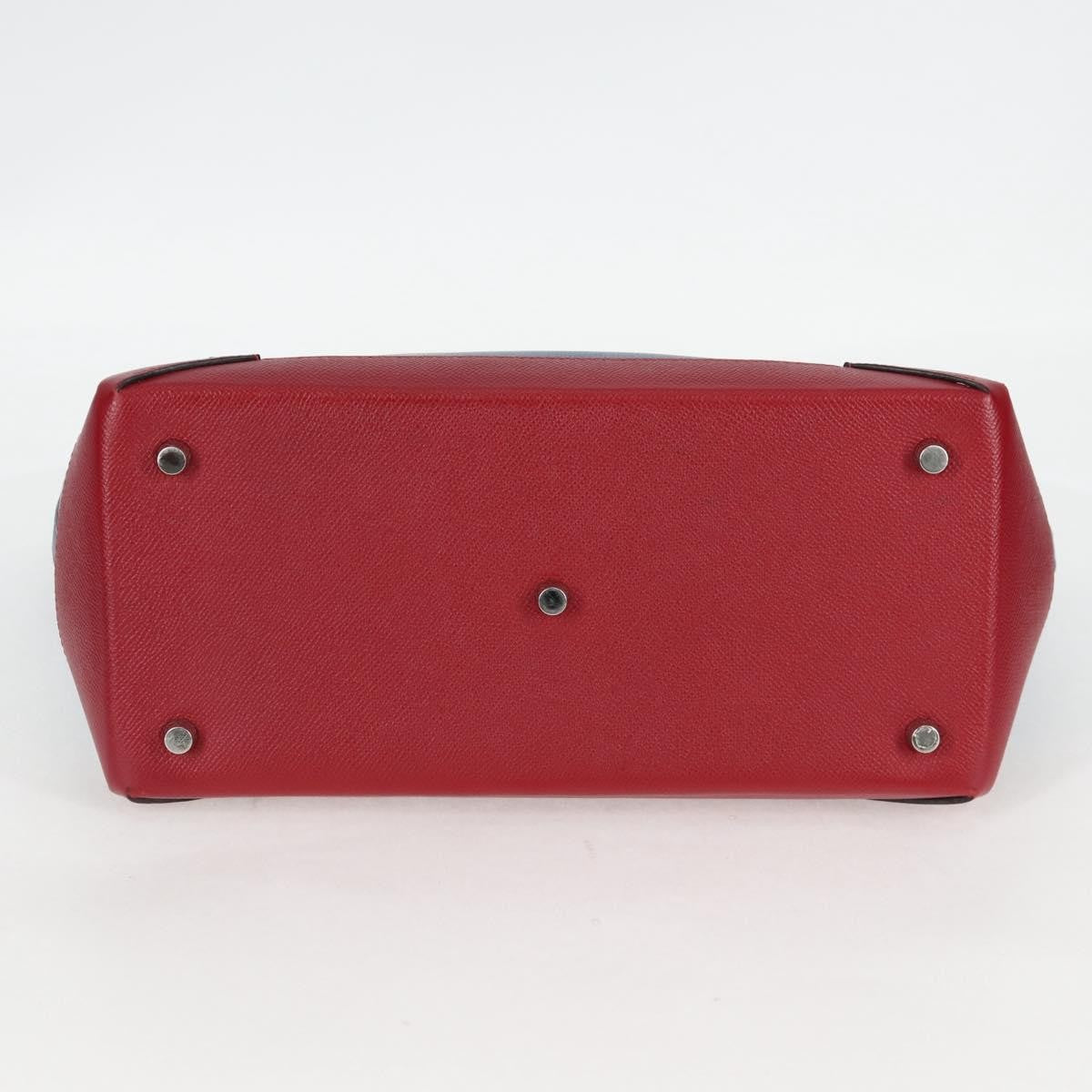 Hermes Maxibox Cabas Evercolor with Epsom, BLUE, LEATHER, Tote bag