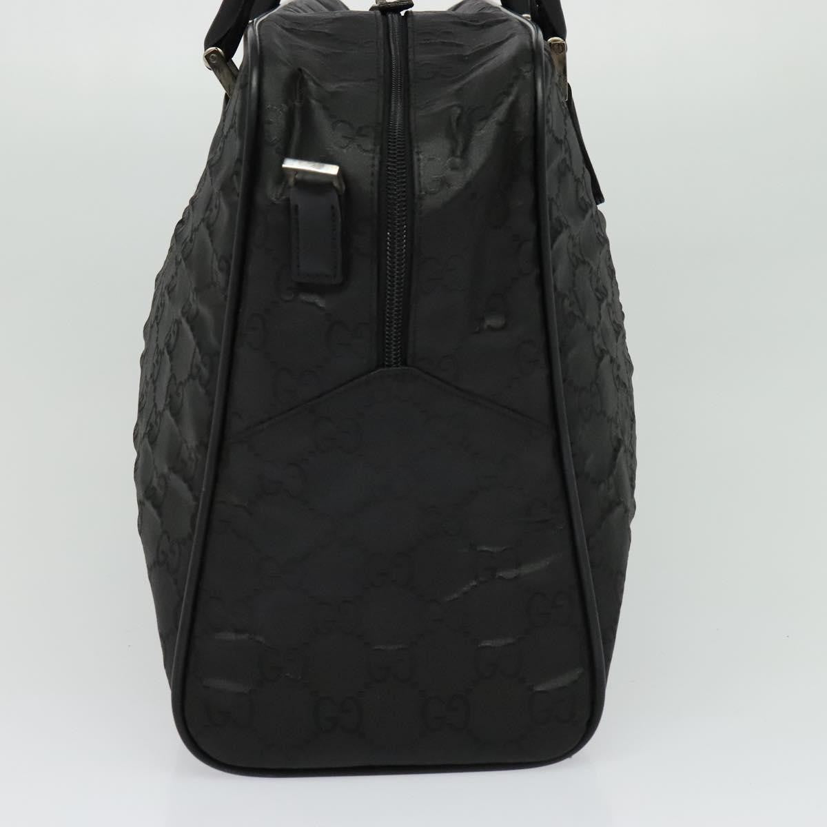 Gucci Vintage Boston Bag GG Canvas, BLACK, CANVAS, Travel bag