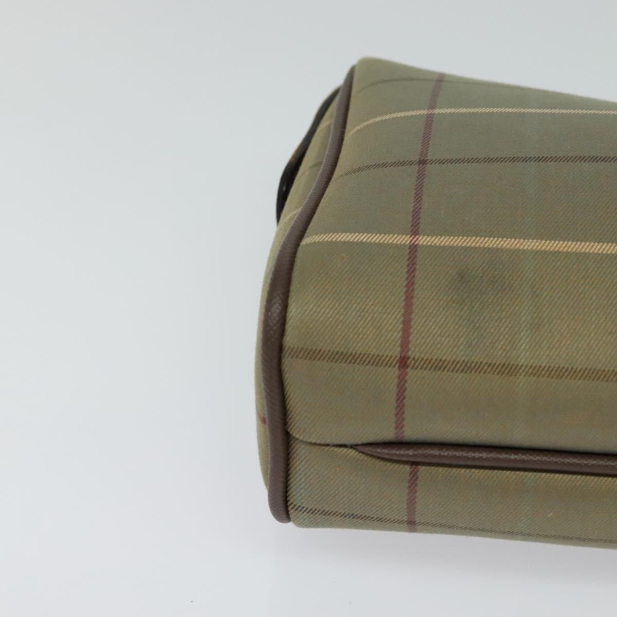 Burberry Nova check Pochette Canvas, BEIGE, CANVAS, Clutche & pouche