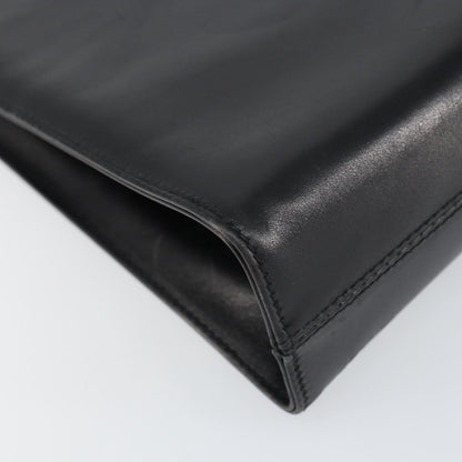 Salvatore Ferragamo Vintage Shoulder Bag Leather, BLACK, LEATHER, Shoulder bag