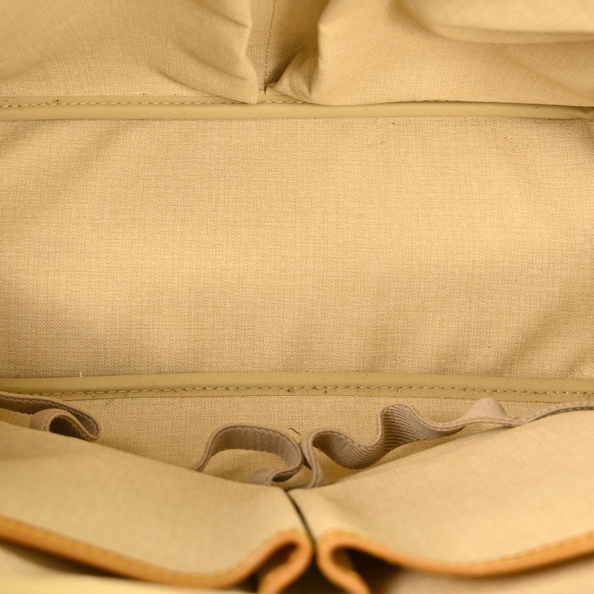 Louis Vuitton Deauville Handbag Monogram Canvas, BROWN, CANVAS, Handbag