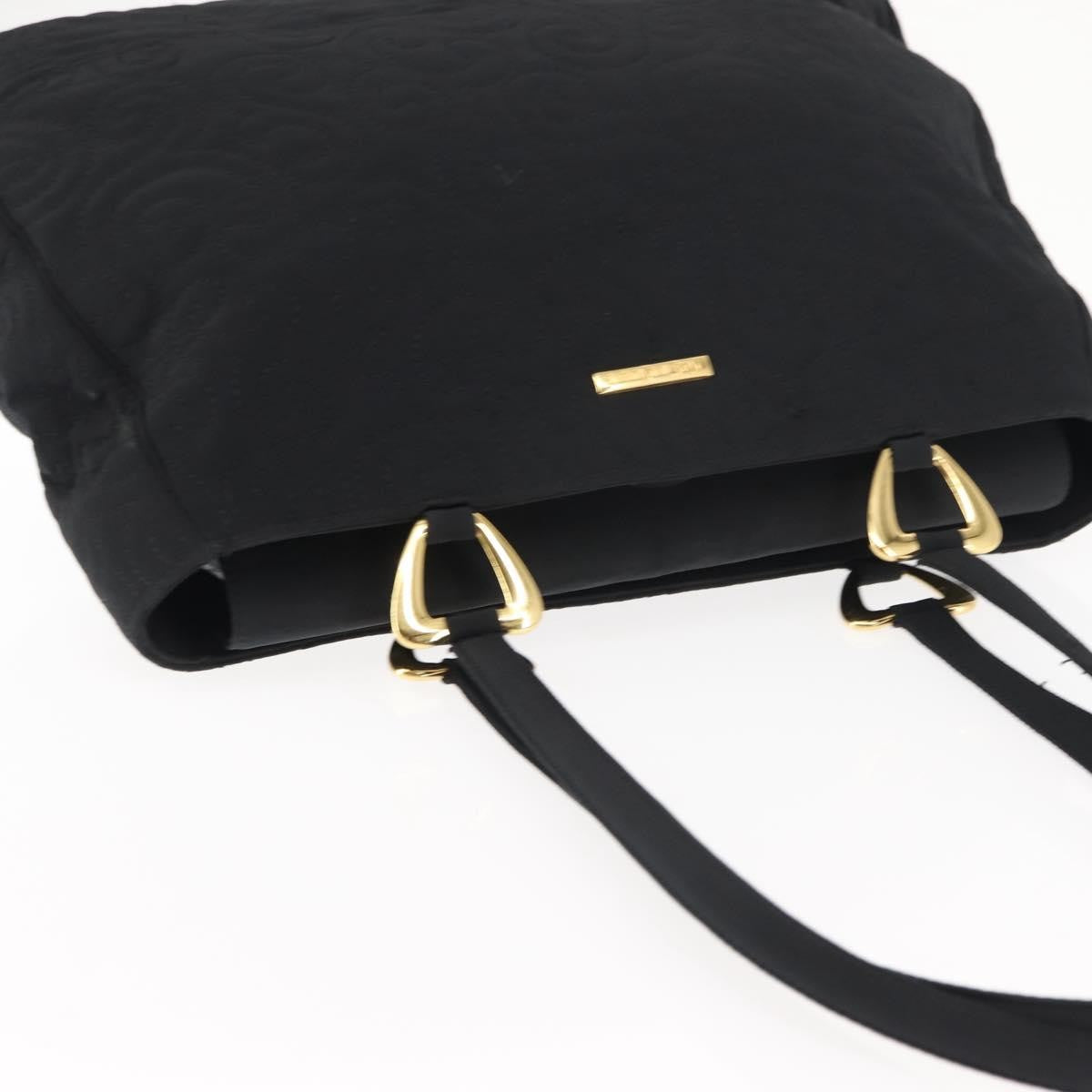 Saint Laurent Vintage Shoulder Bag Nylon, BLACK, NYLON, Tote bag