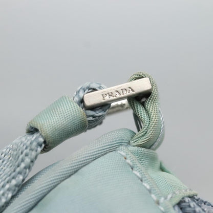 Prada Pochette Shoulder Bag Tessuto, BLUE, NYLON, Clutche & pouche