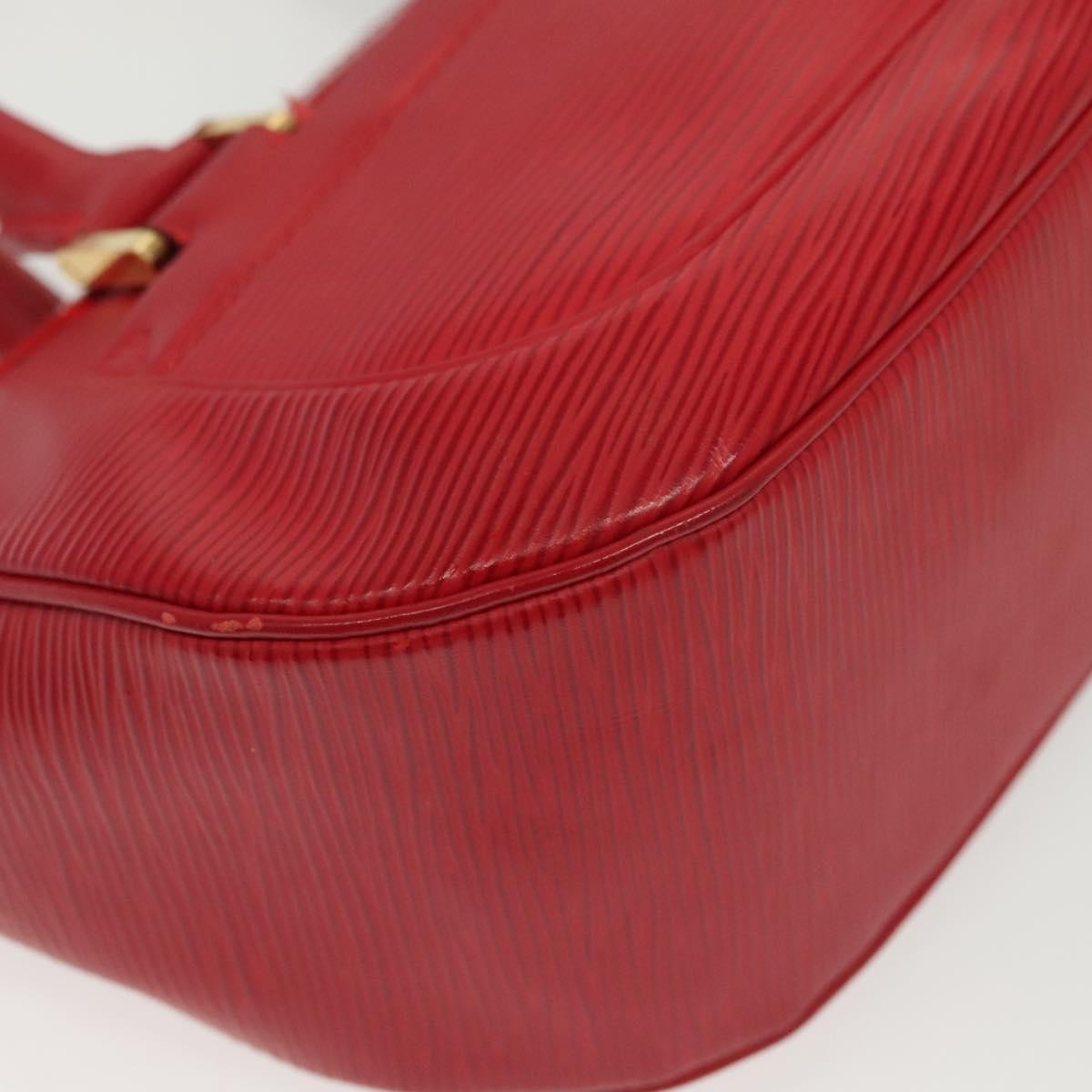 Louis Vuitton Danura Handbag Epi, RED, LEATHER, Handbag