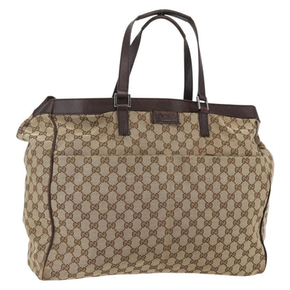 Gucci Vintage tote GG Canvas, BEIGE, CANVAS, Tote bag