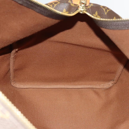 Louis Vuitton Keepall Bag Monogram Canvas, BROWN, CANVAS, Travel bag