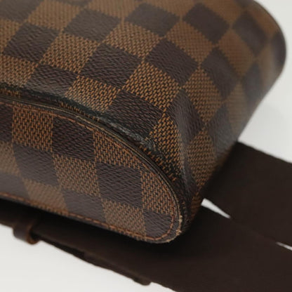 Louis Vuitton Geronimos Waist Bag Damier, BROWN, CANVAS, Shoulder bag