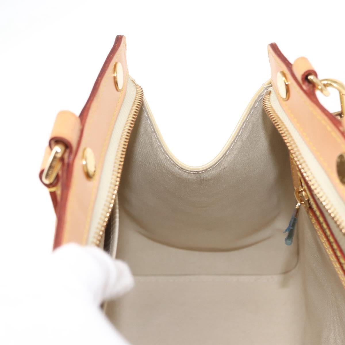 Louis Vuitton Brea Handbag Monogram Vernis, BEIGE, PATENT_LEATHER, Handbag