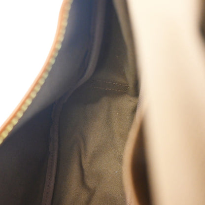 Louis Vuitton Saumur Handbag Monogram Canvas, Brown, Canvas, Shoulder Bag