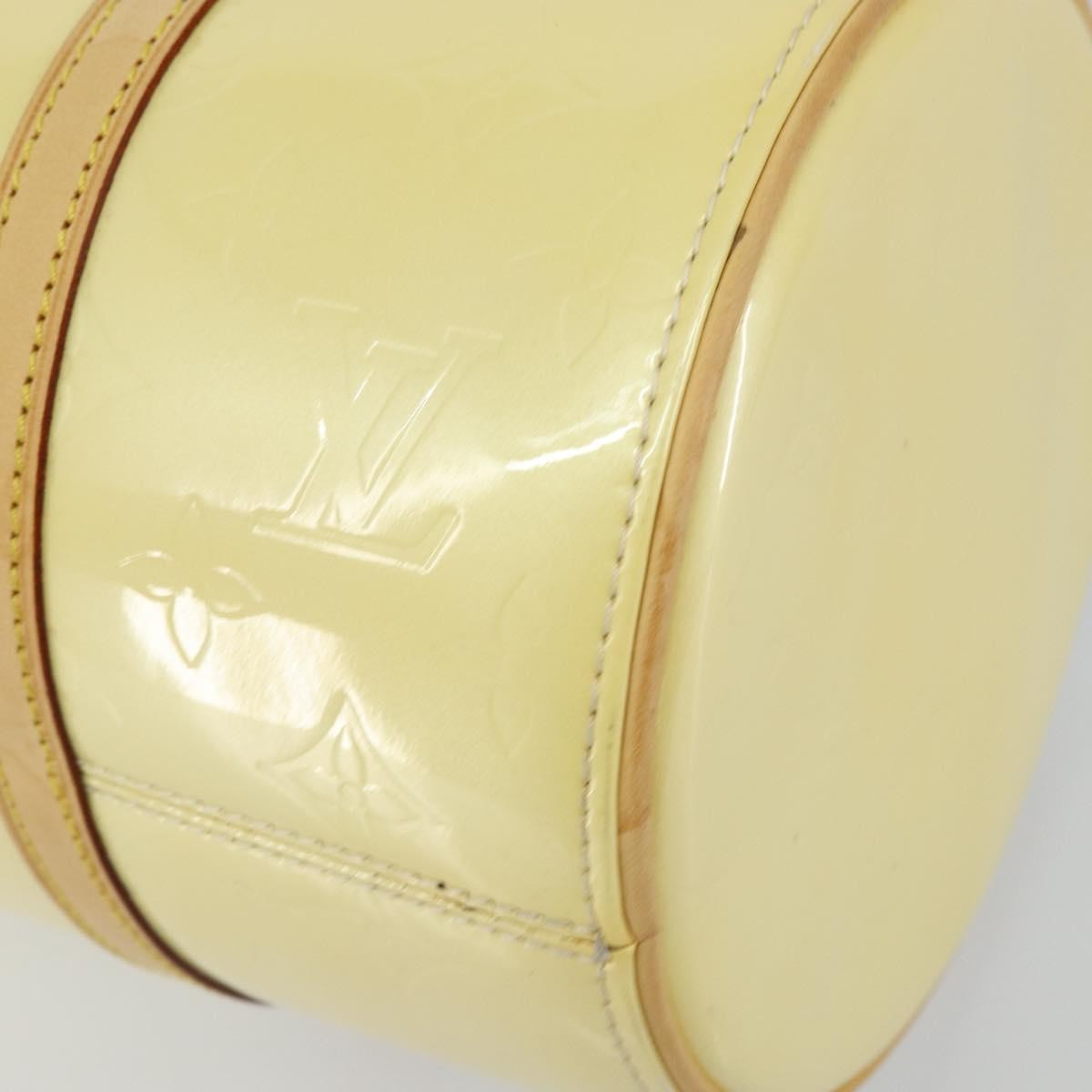 Louis Vuitton Bedford Handbag Monogram Vernis, BEIGE, PATENT_LEATHER, Handbag