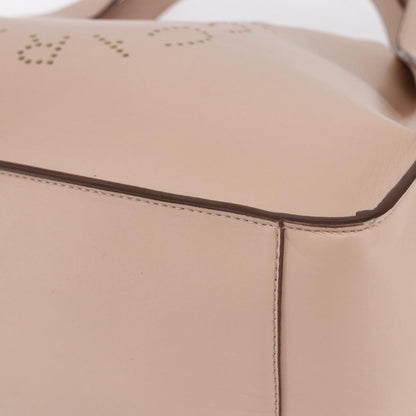 Stella McCartney Alter Tote Perforated Faux Leather, BEIGE, SYNTHETIC, Tote bag