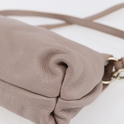 Chloe Lily Shoulder bag Leather, PINK, LEATHER, Shoulder bag