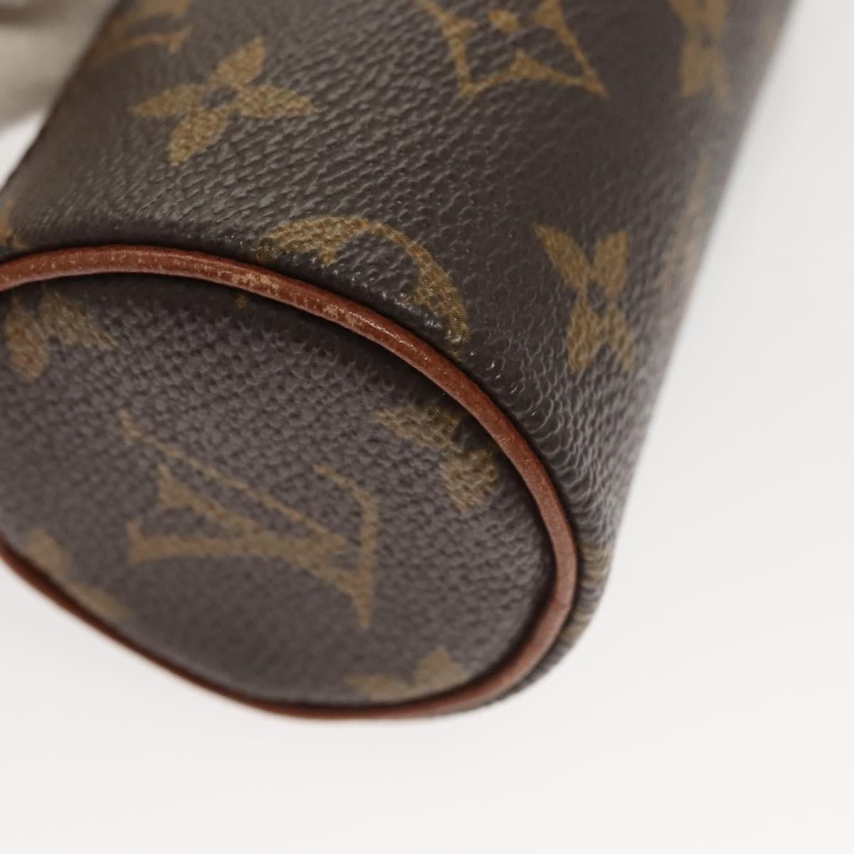 Louis Vuitton Papillon Pochette Monogram Canvas, BROWN, CANVAS, Handbag