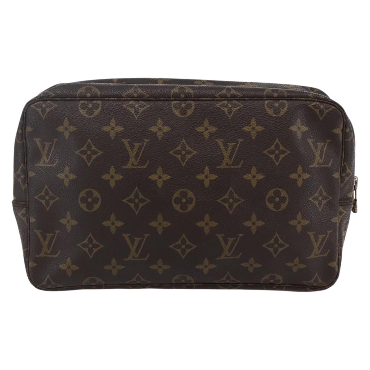 Louis Vuitton Trousse Toilette Monogram Canvas, BROWN, CANVAS, Clutche & pouche