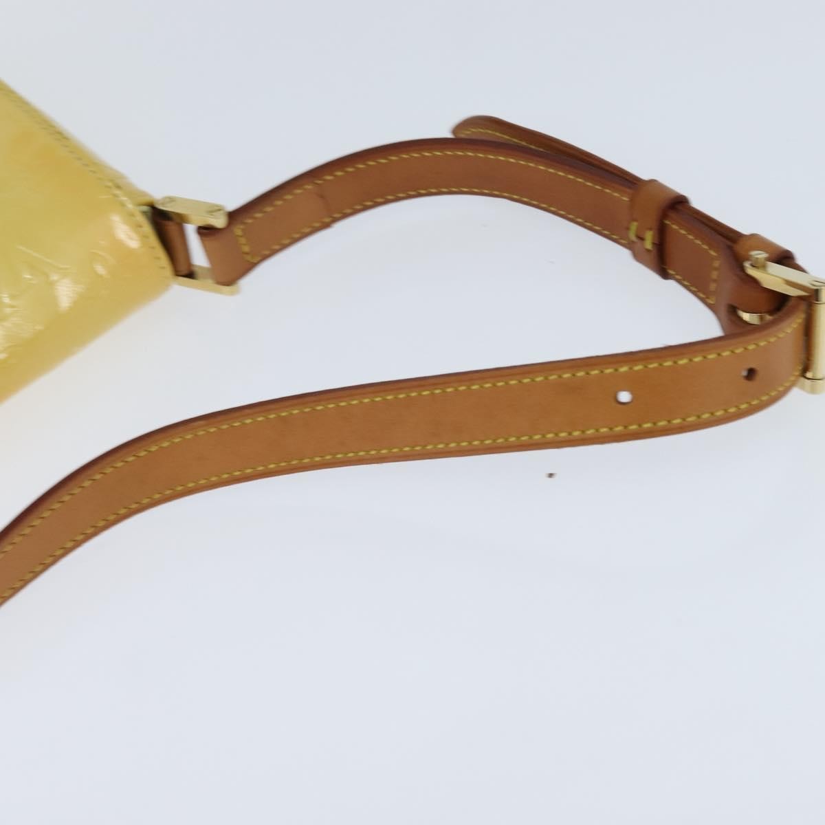 Louis Vuitton Thompson Street Handbag Monogram Vernis, YELLOW, PATENT_LEATHER, Shoulder bag